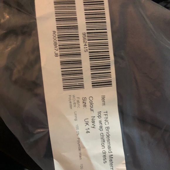 Maternity top wrap dress - Picture 4 of 4